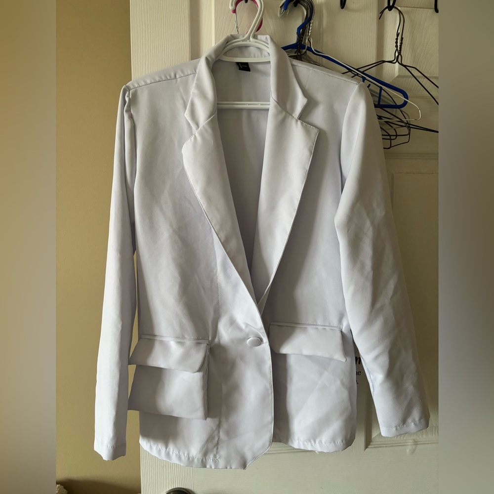 SOLD - White Blazer
